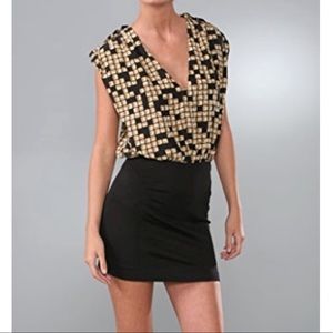 Alexander Wang Stud Print Combo Dress 2